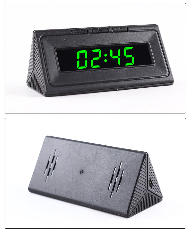 Car Electronic Clock, Car Clock Thermometer, Digital Display, Luminous Multifunctional Car Electronic Watch