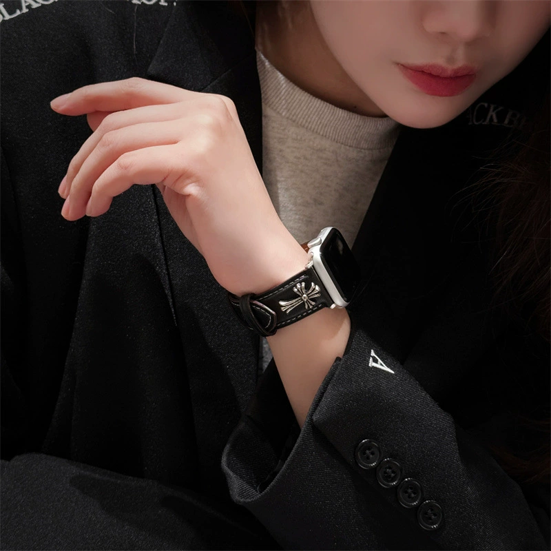 Совместимо с Apple 42/44/45/49 Crowxin ремешок на Apple Watch 38/40/41мм модный бренд кросс-борт