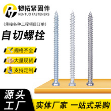 不锈钢自切螺丝门窗安装螺栓梅花槽铁镀锌路锈宝德式自切螺丝
