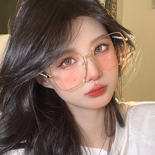 �¿�������۾��д��ƽ�⾵ŮƤ��֯���ȿ�������۾����2227B