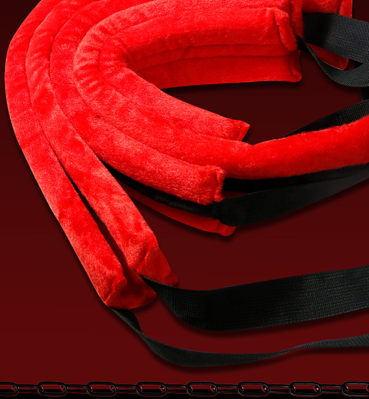 Jiuai SM Swing with 5 Pads, Metal Frame Couples Restraint Set, Black — detail image 20