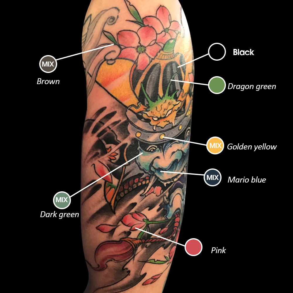 Tinta de tatuaje Tuffking 30ml Tinta de tatuaje de alta calidad Tinta de tatuaje profesional Tinta de tatuaje Tinta de tatuaje Tinta de tatuaje