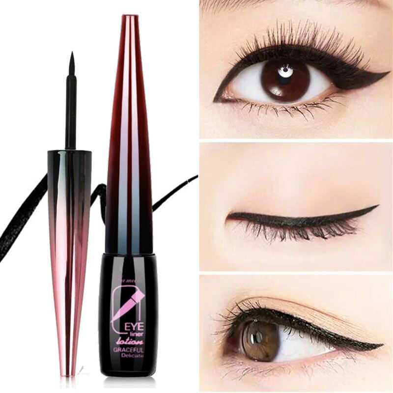 Eyeliner long-lasting waterproof sweat-proof non-smudging non-decolorizing big eye makeup eyeliner pen student beginner HL