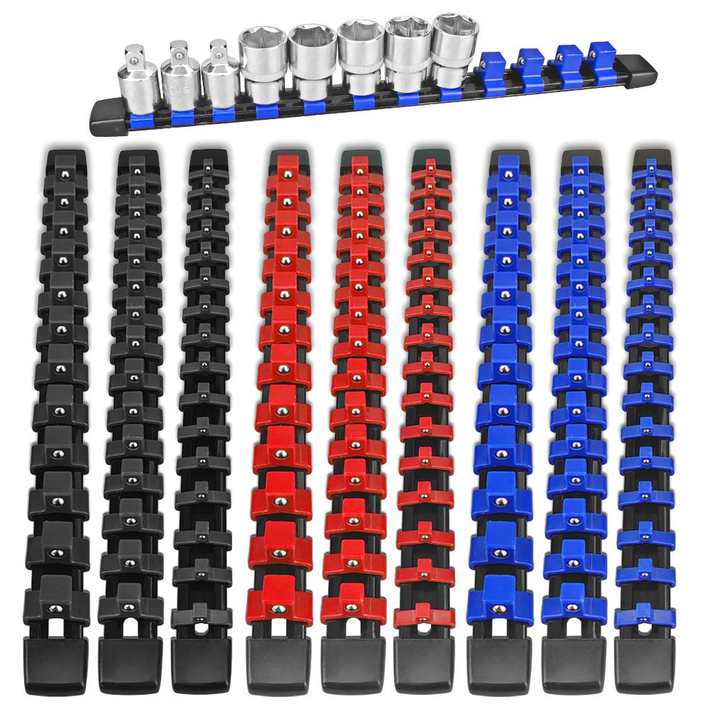 套筒头收纳支架套筒插排座夹盒批头架子导轨条大中小飞整理放置