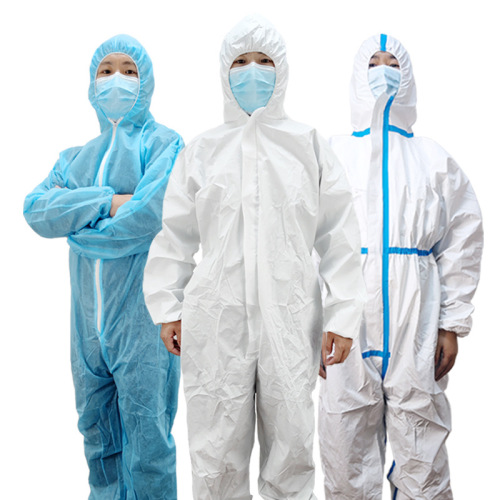 One-time protective suit, full-body pandemic protection, waterproof spray paint SMS for breeding and pesticide use, isolation suit