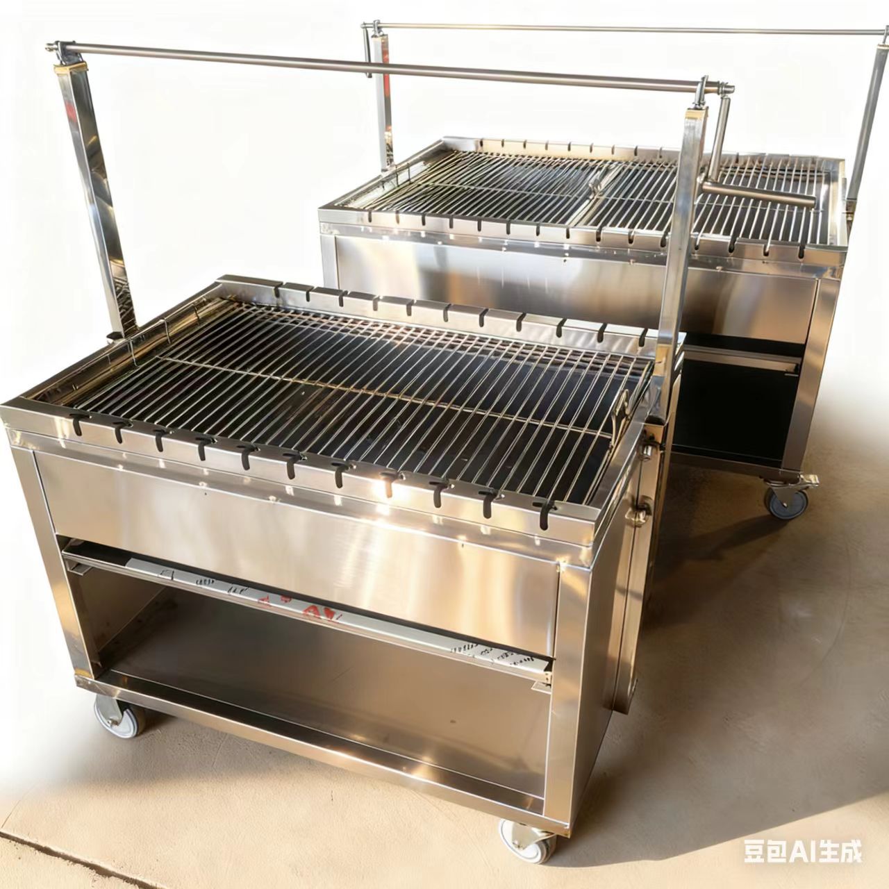 定制多功能烤肉炉 烤全羊炉不锈钢商用烤肉炉厂家全自动