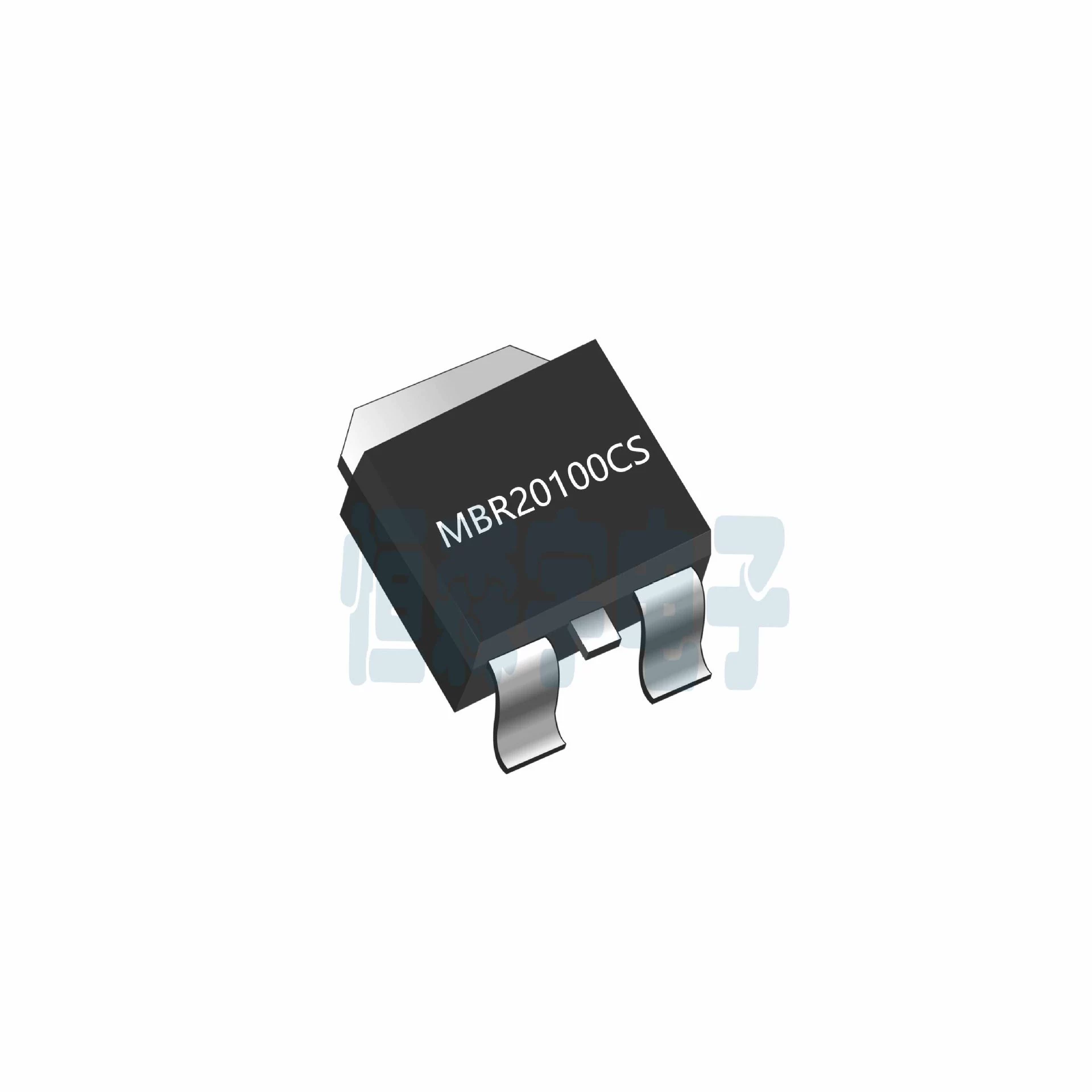 Упаковка MBR20100CS TO-252 20A100V низкое потребление мощности и высокая эффективность Шоттки выпрямитель