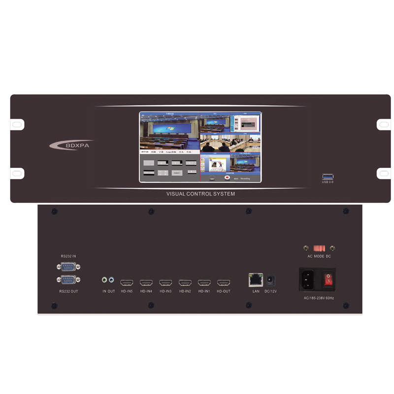 4K高清录播主机多媒体智能录播一体机网络音视频会议教育录播主机