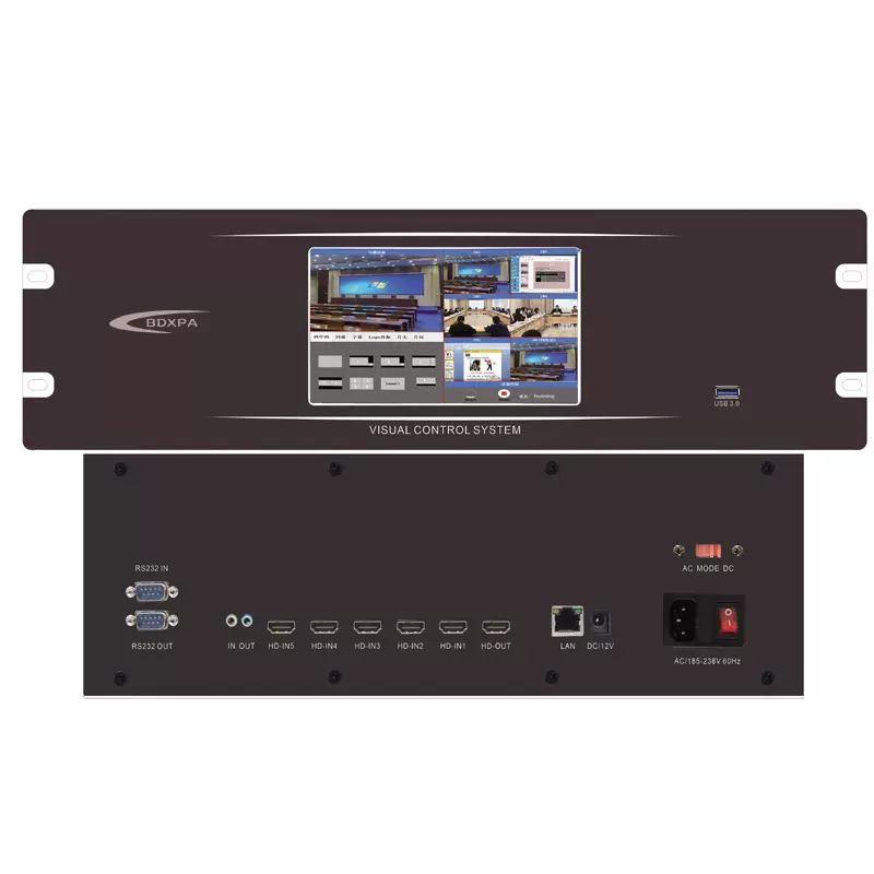 4K高清录播主机多媒体智能录播一体机网络音视频会议教育录播主机