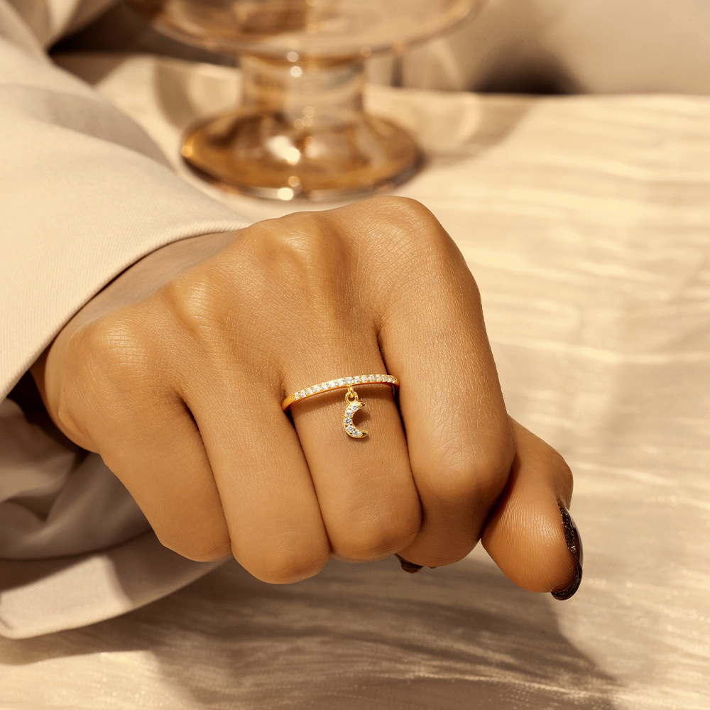 1g Weight Zircon Inlay Material Charm Rings, Rings Classification 7 Ring Size 1 Piece Quantity Wedding, Date, Engagement Occasion 925 Sterling Silver Material Cross, Star, Heart Shape Pattern All Seasons Season Women's Gender Inlay Design Simple Style Style Gold Color 925 Sterling Silver Zircon Cross Star Heart Shape Charm Rings Rings 925 Sterling Silver Rings 22