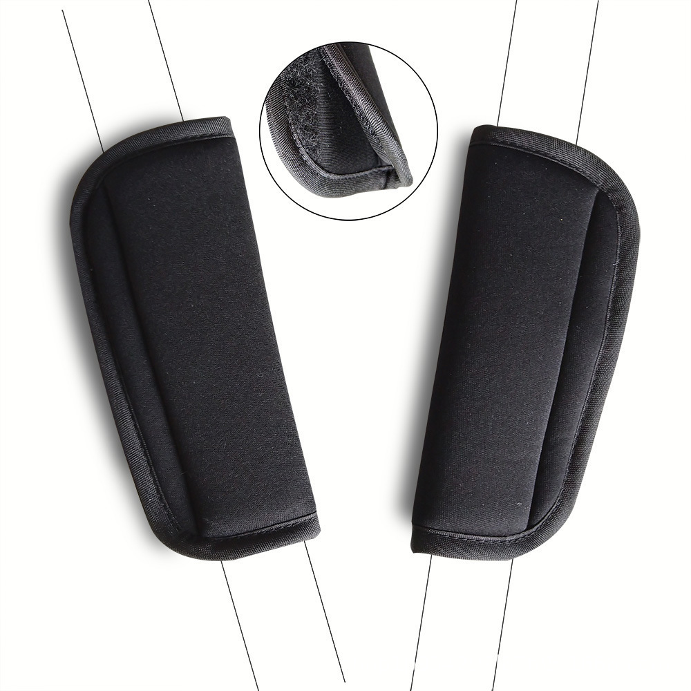 Cross-border baby shoulder pad three-piece child car safety seat belt shoulder pad front hip cover stroller protective cover