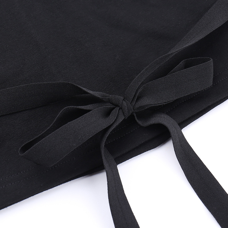 High Neck Gothic Top Womens