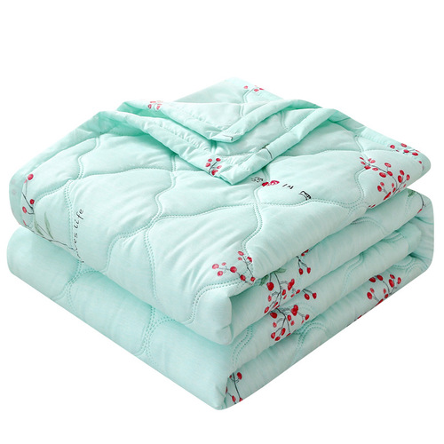 Manufacturer wholesale gift air conditioner quilt summer quilt thin quilt company event gift summer cooling quilt gift box opening gift