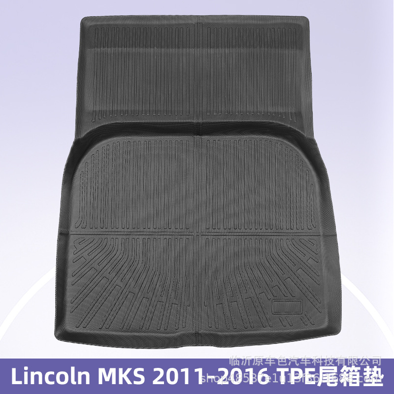 Aplicable a Lincoln MKS 2011 - 2016 TPE Foot Pads 3D All Weather Material Backpack Pads