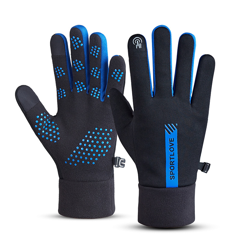 Deportes de invierno guantes calientes hombres y mujeres impermeables a prueba de viento a prueba de frío pareja ciclismo conducción antideslizante pantalla táctil