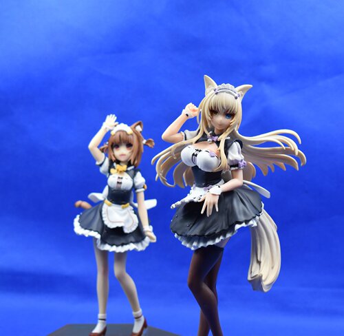 Cat Girl Paradise NEKOPARA Chocolate and Vanilla Maid Red Bean Coconut Maid Figure