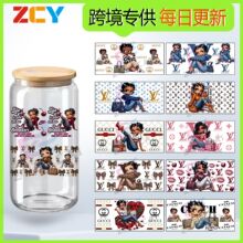 ����LOGO �P��؈ UVDTF�Dӡ�N16oz�������Nˮ����ˮ���N �����D��