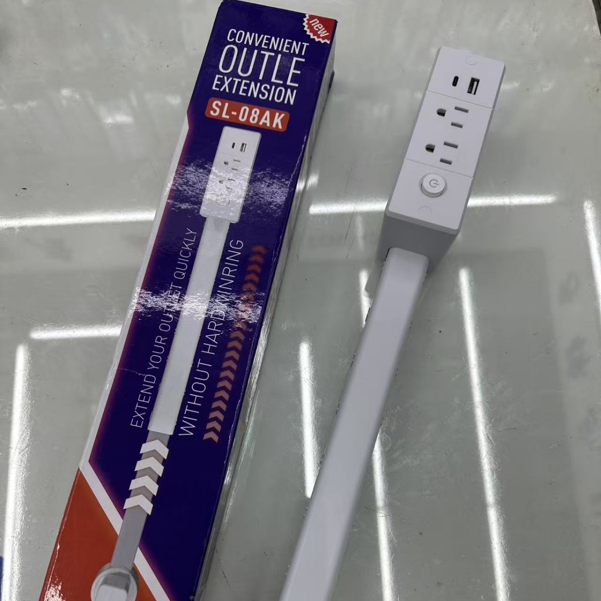 アマゾンの新商品であるエレキルアウトレットエクステンダー電源コンセントソファベッドサイドテーブルエクステンダー