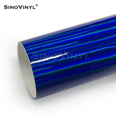 Car Color-Changing Film Chameleon | Automotive Film - 15218-m-electroplated-laser-blue
