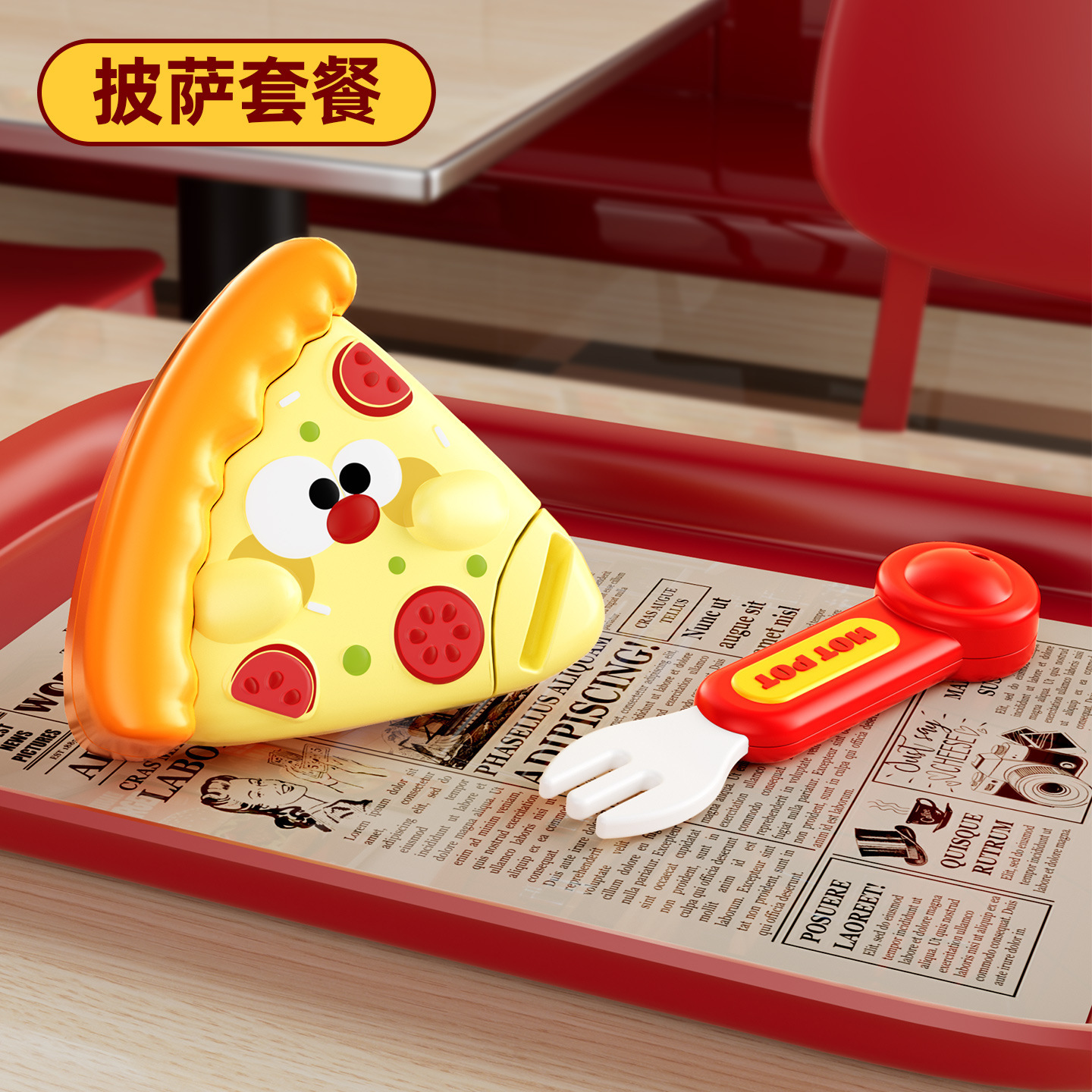 Nuevos niños transfronterizos en casa puzzle juguetes de descompresión de alimentación simulación hamburguesas pizza bebida alimentación comida