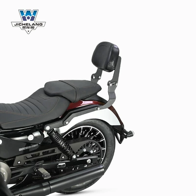 Electric car rear backrest tail wing curved bow folding backrest