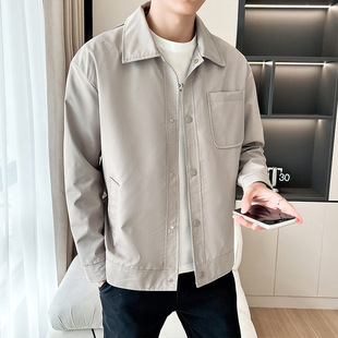 Jacket Winter 2025 New Autumn and Winter Lapel Casual Top Thickened Warm Jacket for Men