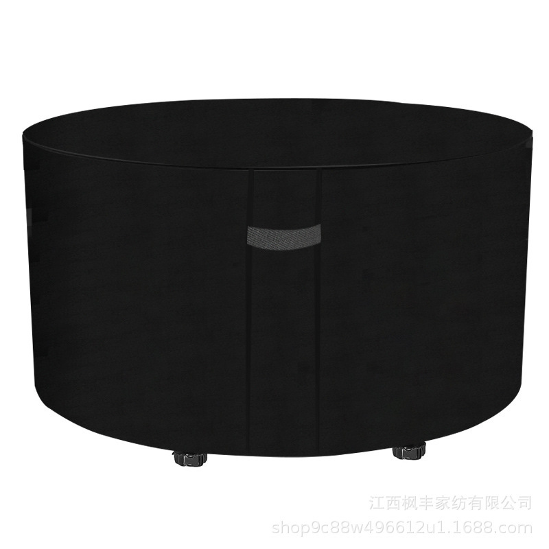 Wish Amazon Outdoor Outdoor Outdoor Furniture Round Table Dustproof Waterproof Sunscreen Outdoor Garden Table and Chair Furniture Cover