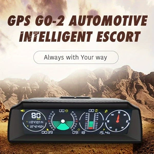 Avtomobil Hud Head-Up Displey Universal GPS Spidometr Off-Road Hündürlük Kompas Yüksək Dəqiqlikli Səviyyə Ölçən