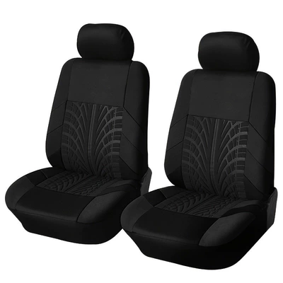Car Seat Covers Wholesale, Universal seat cover - black-4-piece-set-front-row-two-seats-general