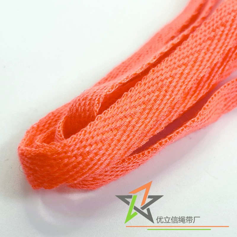 ПП нить шириной 1 см, флуоресцентная оранжевая лямка «елочка», ярко-оранжевая швейная нить, ремень с узором «рыбья кость», спортивная одежда, подшивной ремень