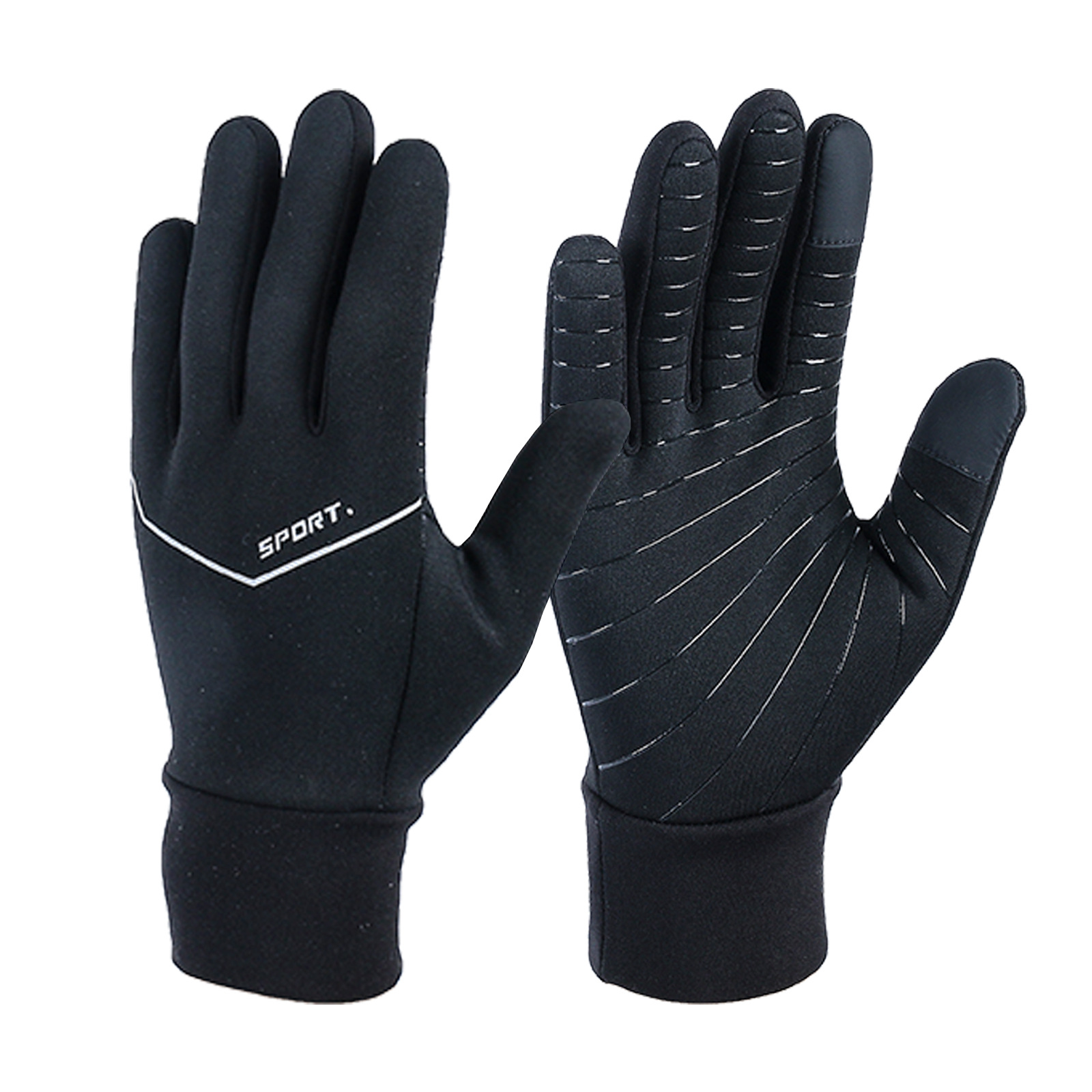 手套男士加絨保暖加厚冬季戶外騎行防寒防風可觸屏女運動騎行手套