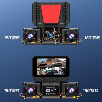 for left and right blind spots, Driving recorder