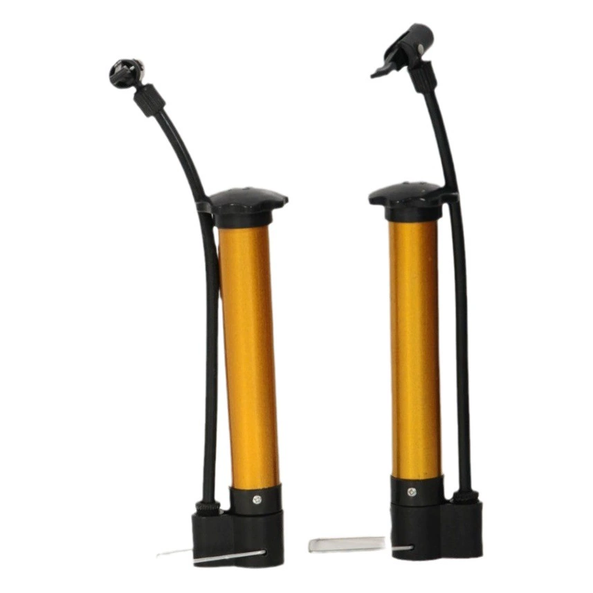 Портативный насос для баскетбольных и футбольных мячей, небольшой велосипедный насос высокого давления, мини-насос с ножным приводом оптом