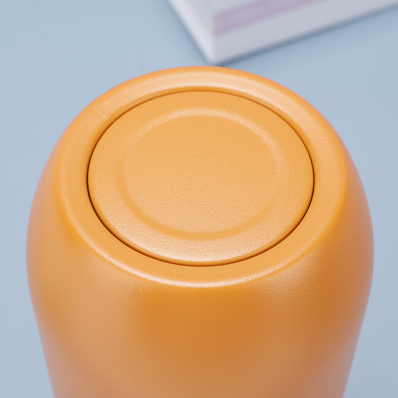 Amazon 12oz Acero inoxidable cáscara de huevo Copa 304 de acero inoxidable en forma de U copa de vino Comercio exterior termo taza al por mayor