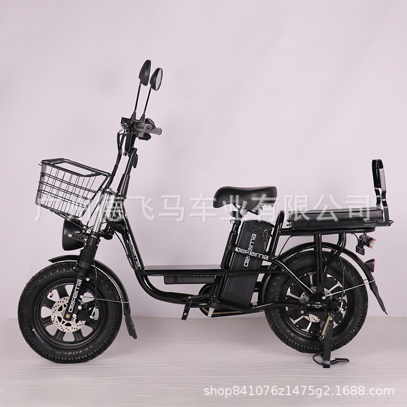 Foreign Trade Export Takeaway Electric Vehicle Bicycle Ultra-Long Endurance Electric Power-Assisted Battery Vehicle Food Delivery Street