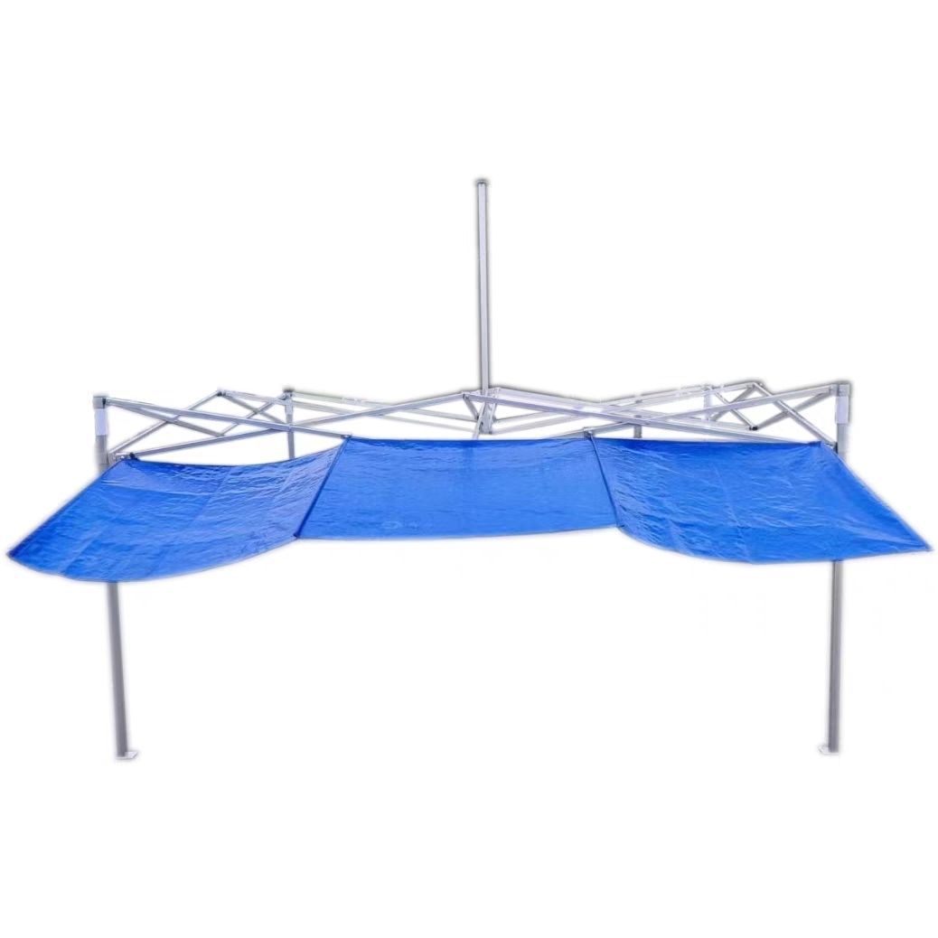 Umbrella Folding Extension Fabric Sunshade Sun Protection Umbrella Tent Industry Widened Rain Cloth Four-Legged Stall