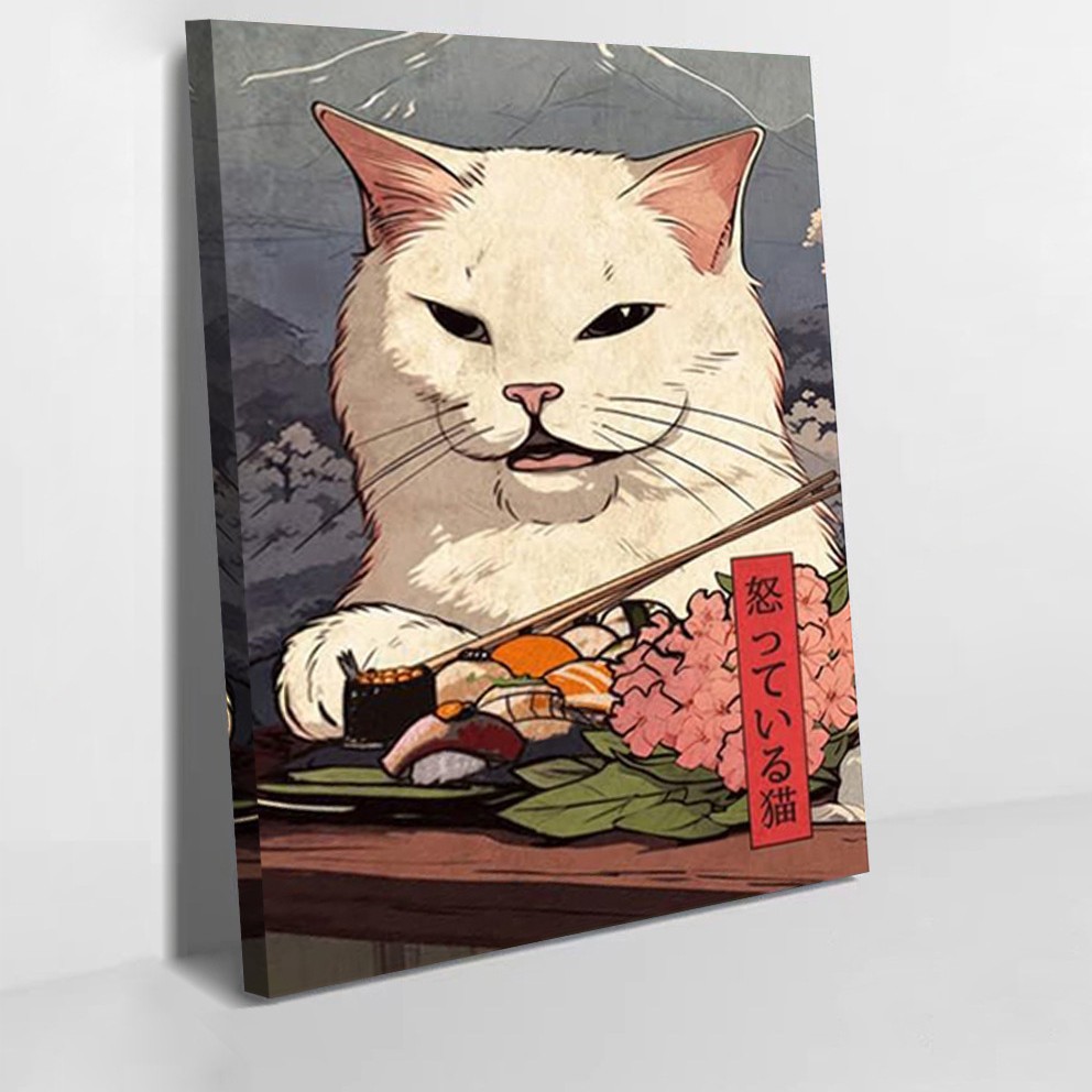 프레임리스 페인팅 완성품 B (소나무 내부 프레임 + 컬렉션 등급 캔버스 + EPSON 오리지널 잉크 잉크젯 프린팅)