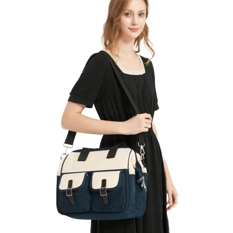 2025 Large-capacity Waterproof Mom Mi Bag, a lightweight and portable baby bag for young people to carry on the shoulder and crossbody when going out undefined