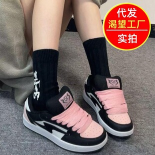 2026����ʽ�����ٴ�Ե�ӖЬŮ�r�н��^�Ԛ��ճ�͸��ƴɫ�\��Ь