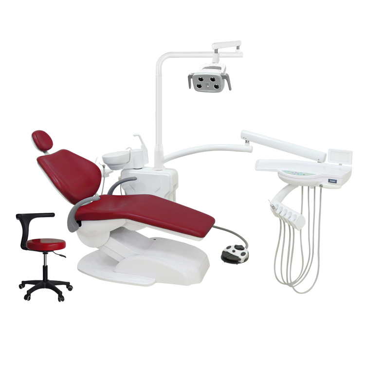 Dental Oral SILLA DE TRATAMIENTO INTEGRAL silla dental Dental motor dental silla dental equipo de la cama dental silla fábrica directa al por mayor