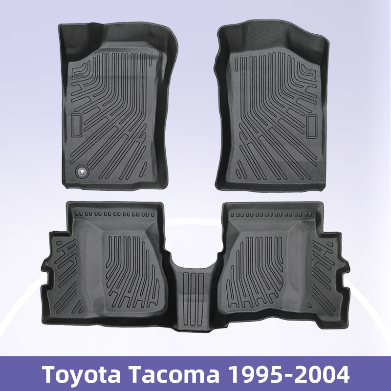 Para Toyota Tacoma 1995-2004 TPE almohadilla de pie 3D para todo clima almohadilla para el maletero
