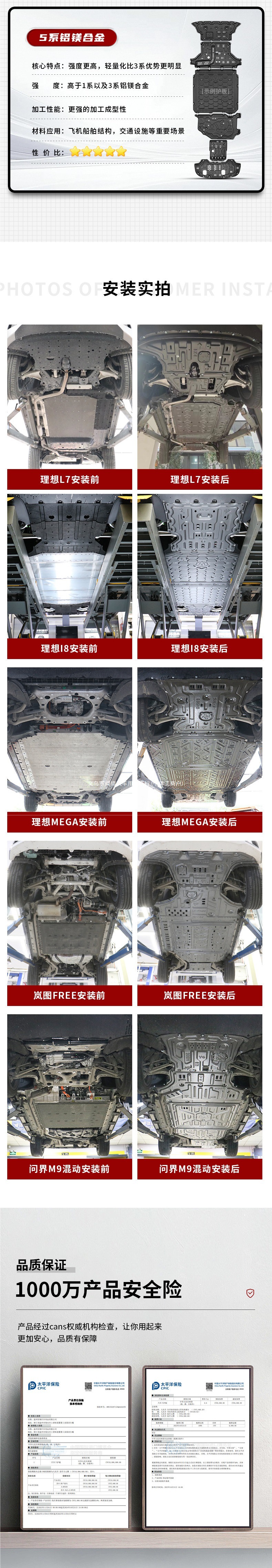 26 models of Tank 300L Hi4-T engine underbody protection, modified for 300L Hi4-Z battery chassis armor
