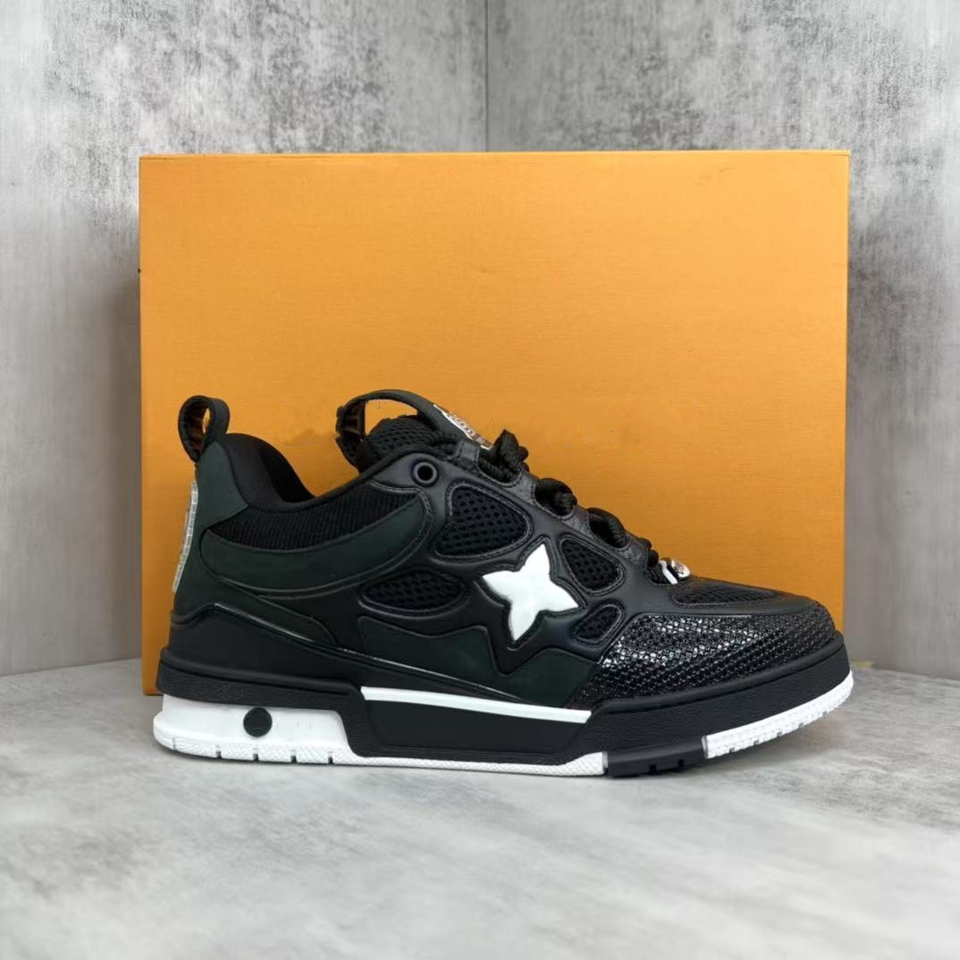 Comercio exterior estación europea zapatos de pan para hombres y mujeres, zapatos de suela gruesa, zapatos deportivos de moda, zapatos de skate para parejas
