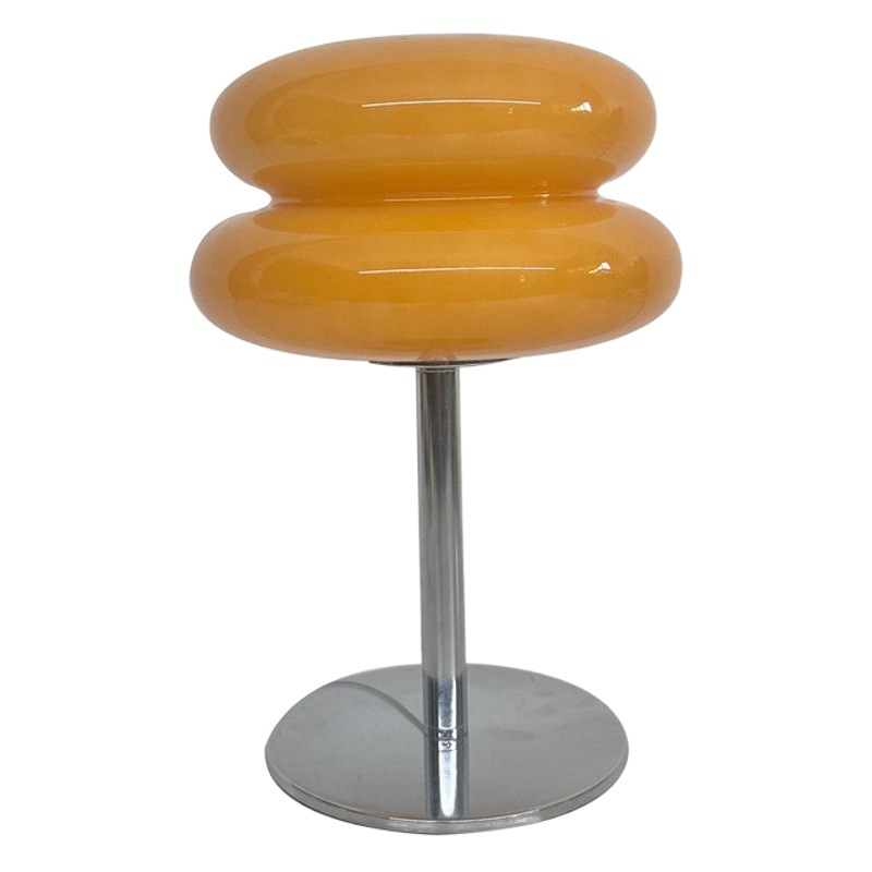 Fondo grueso creativo dormitorio sala de estar lámpara de mesa decorativa Yama atmósfera huevo lámpara de cristal de la lámpara Bauhaus luz de la noche