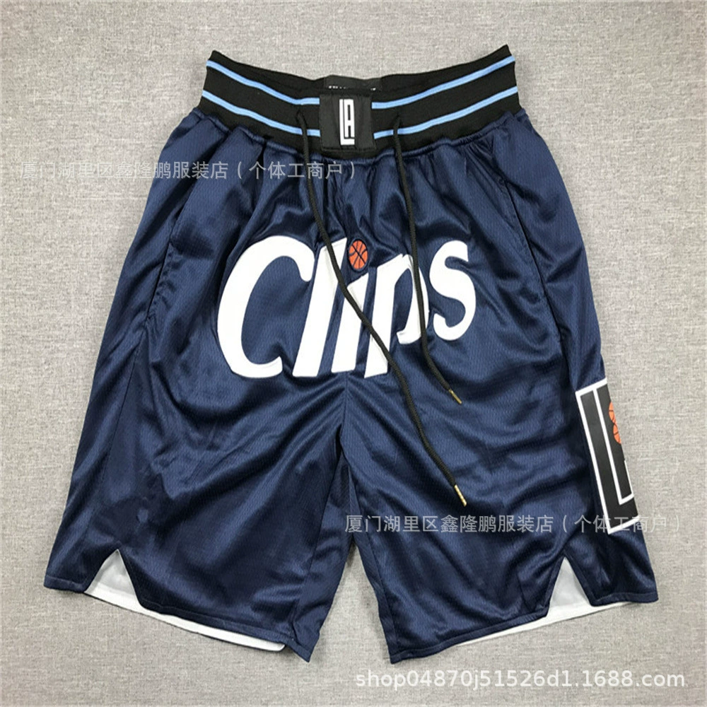 Американские карманные штаны Timberwolves NFL Lakers Clippers Bucks Heat Magic Mavericks Celtics Гортензиевые штаны