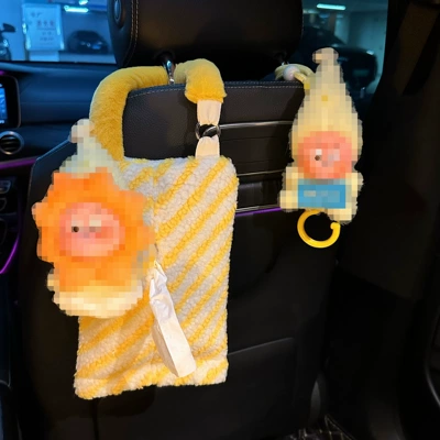 Box, Plush Hanging Bag, Car tissue box/set