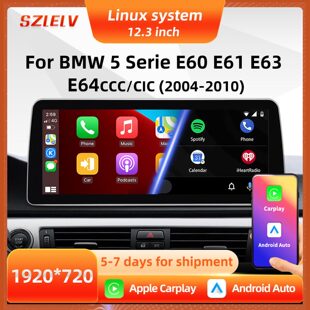 12.3���m�Ì��R5ϵE60 E61܇�dcarplay�{���п�������ҕ�l������