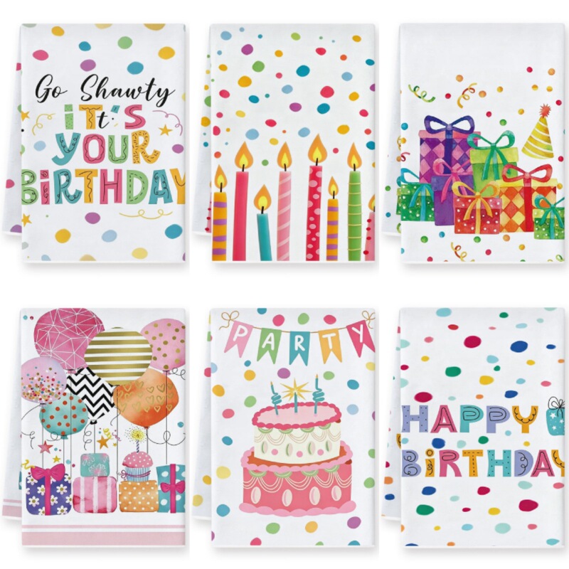 American-Style Printed Towels, Independence Day Themed Home Decoration Tea Towels, Kitchen Cleaning Absorbent Towel Set Wholesale