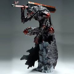 ソードスタイル伝説の戦士ガス アニメ周辺機器 ガスL 戦闘ダメージ染血版 スタチュー アニメフィギュアモデル