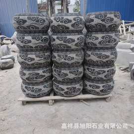 青石花岗岩柱墩石古建柱基石 石柱墩石墩门墩空心实心柱墩石